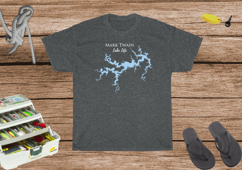 Mark Twain Lake Life Heavy Cotton Tee - Missouri Lake