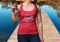Mark Twain Lake Life Women's Ideal Racerback Tank - Missouri Lake