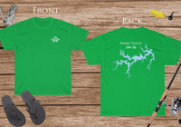 Mark Twain Lake Life - Cotton Short Sleeved - FRONT & BACK PRINTED - Short Sleeved Cotton Tee - Missouri Lake