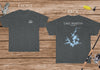 Lake Martin Alabama - Cotton Short Sleeved - FRONT & BACK PRINTED - Short Sleeved Cotton Tee -  North Carolina & South Carolina Lake
