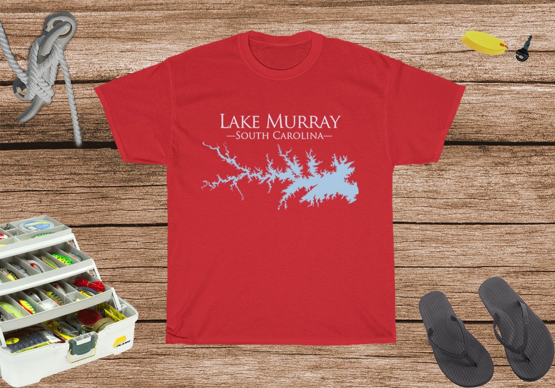 Lake Murray Life Heavy Cotton Tee - South Carolina Lake