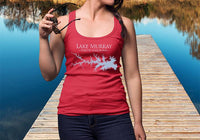 Lake Murray Women's Ideal Racerback Tank - South Carolina Lake