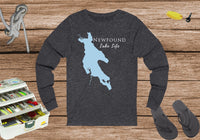Newfound Lake Life Unisex Cotton Jersey Long Sleeve Tee - New Hampshire Lake