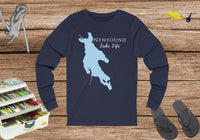 Newfound Lake Life Unisex Cotton Jersey Long Sleeve Tee - New Hampshire Lake