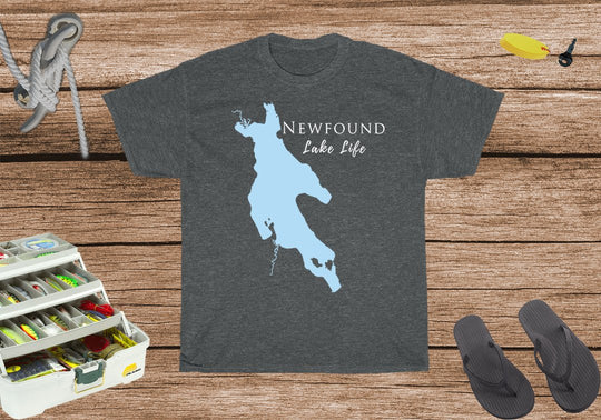 Newfound Lake Life Heavy Cotton Tee - New Hampshire Lake