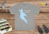 Newfound Lake Life Heavy Cotton Tee - New Hampshire Lake