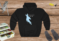Newfound Lake Life Hoodie Sweatshirt - New Hampshire Lake