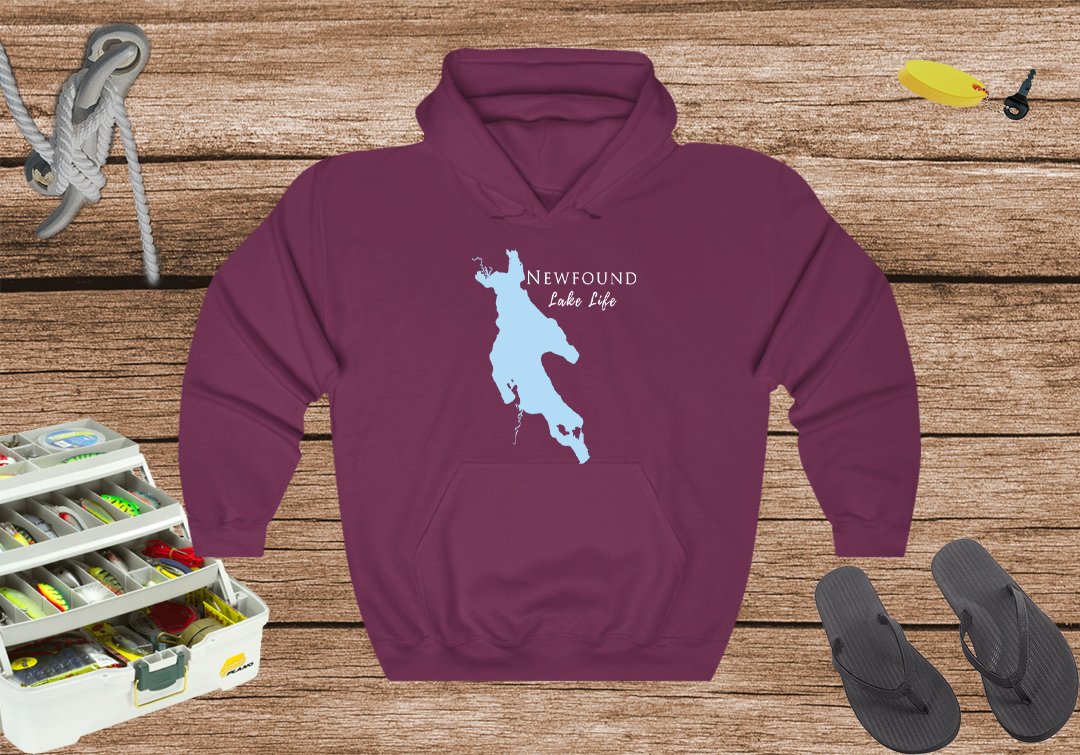 Newfound Lake Life Hoodie Sweatshirt - New Hampshire Lake