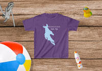 Newfound Lake Life - Kids Heavy Cotton Tee - New Hampshire Lake