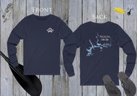 Nolin Lake Life Unisex Cotton Jersey Long Sleeve Tee - Back Printed - Kentucky Lake