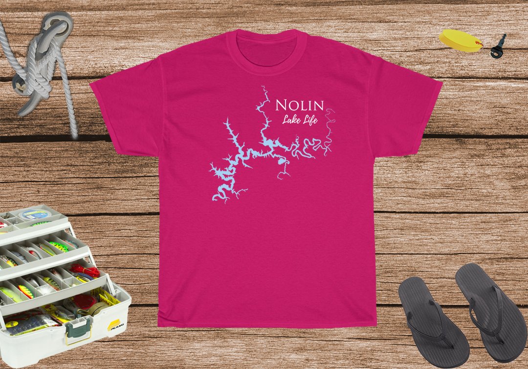 Nolin Lake Life Heavy Cotton Tee - Kentucky Lake