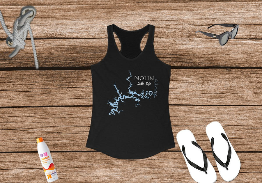 Nolin Lake Life Women's Ideal Racerback Tank - Kentucky Lake