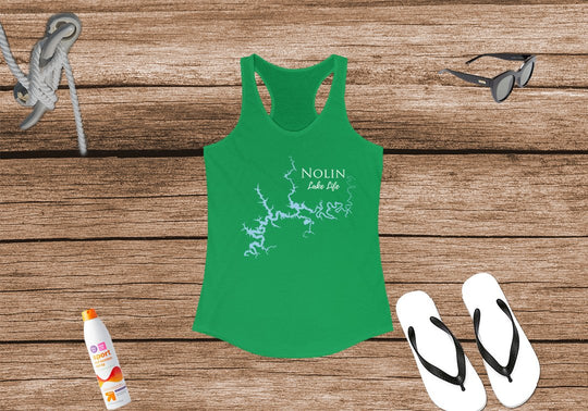 Nolin Lake Life Women's Ideal Racerback Tank - Kentucky Lake