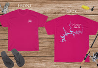 Nolin Lake Life - Cotton Short Sleeved - FRONT & BACK PRINTED - Short Sleeved Cotton Tee - Kentucky Lake