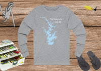 Norman Lake Life Unisex Cotton Jersey Long Sleeve Tee - North Carolina Lake