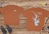Load image into Gallery viewer, Norman Lake Life - Cotton Short Sleeved - FRONT &amp; BACK PRINTED - Short Sleeved Cotton Tee - North Carolina Lake