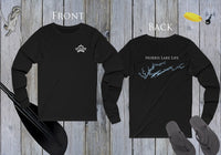 Norris Lake Life Unisex Cotton Jersey Long Sleeve Tee - Back Printed - Tennessee Lake