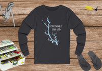 Oconee Lake Life Unisex Cotton Jersey Long Sleeve Tee - Georgia Lake