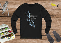 Oconee Lake Life Unisex Cotton Jersey Long Sleeve Tee - Georgia Lake