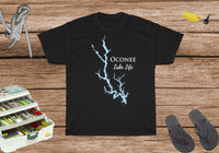 Oconee Lake Life Heavy Cotton Tee - Georgia Lake