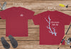 Oconee Lake Life - Cotton Short Sleeved - FRONT & BACK PRINTED - Short Sleeved Cotton Tee - Georgia Lake