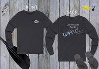 Old Hickory Lake Life Unisex Cotton Jersey Long Sleeve Tee - BACK PRINTED - Tennessee Lake