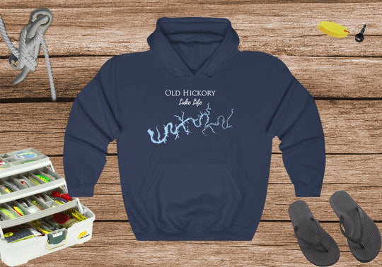 Old Hickory Lake Life Hoodie Sweatshirt - Tennessee Lake