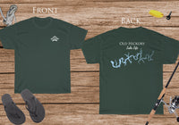 Old Hickory Lake Life - Cotton Short Sleeved - FRONT & BACK PRINTED - Short Sleeved Cotton Tee - Tennessee Lake