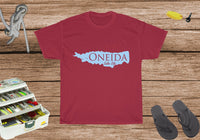 Oneida Lake Life Heavy Cotton Tee - New York Lake