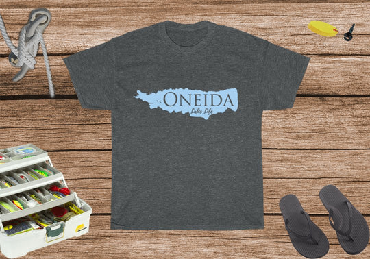 Oneida Lake Life Heavy Cotton Tee - New York Lake