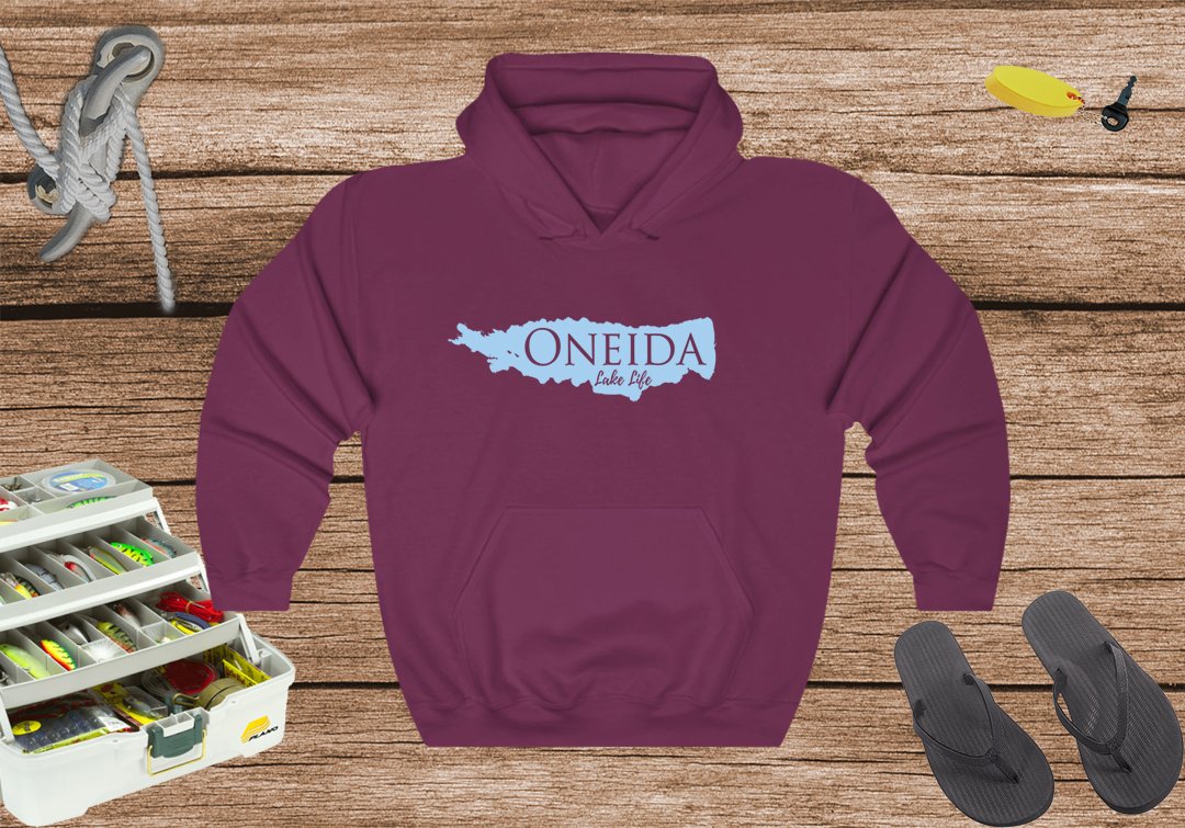 Oneida Hoodie  - Oneida Lake Life Sweatshirt - New York Lake