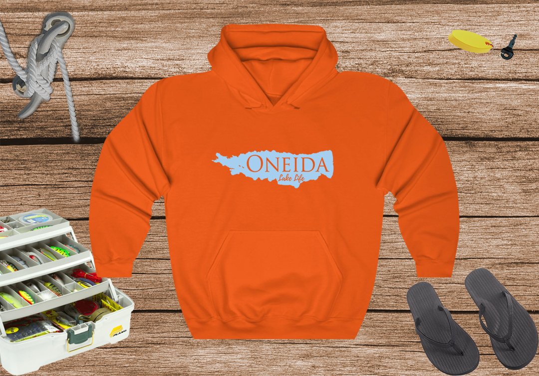 Oneida Hoodie  - Oneida Lake Life Sweatshirt - New York Lake