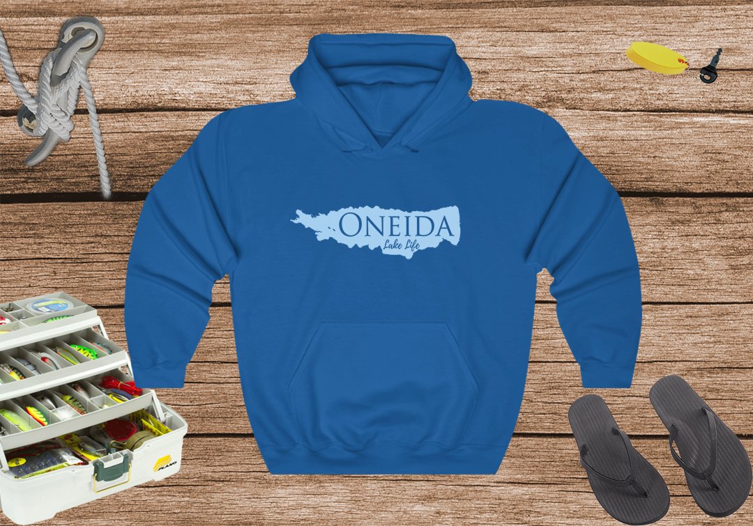 Oneida Hoodie  - Oneida Lake Life Sweatshirt - New York Lake