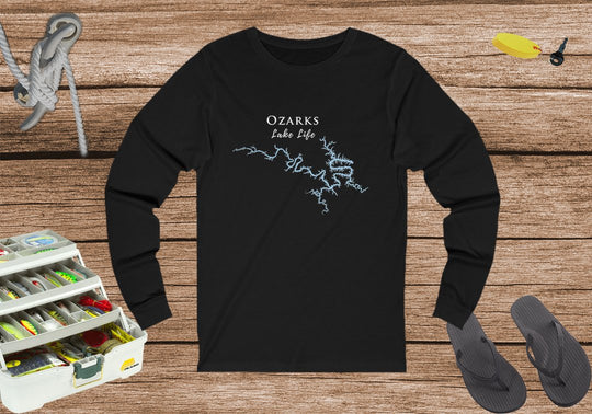 Lake of the Ozarks Lake Life Unisex Cotton Jersey Long Sleeve Tee - Missouri Lake