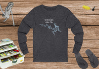Lake of the Ozarks Lake Life Unisex Cotton Jersey Long Sleeve Tee - Missouri Lake