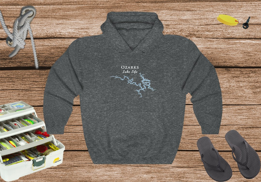 Lake of the Ozarks Hoodie Sweatshirt - Missouri Lake