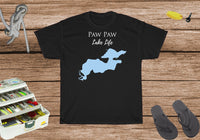 Paw Paw Lake Life Heavy Cotton Tee - Michigan Lake