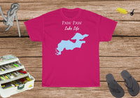Paw Paw Lake Life Heavy Cotton Tee - Michigan Lake