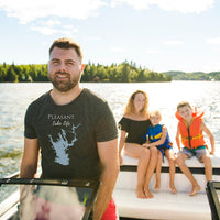 Pleasant Lake Life Heavy Cotton Tee - Arizona Lake