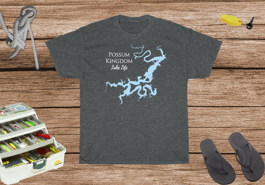 Possum Kingdom Lake Life Heavy Cotton Tee - Texas Lake