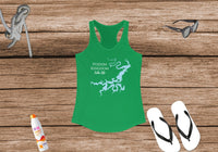 Possum Kingdom Lake Women's Ideal Racerback Tank - Texas Lake
