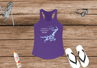 Possum Kingdom Lake Women's Ideal Racerback Tank - Texas Lake