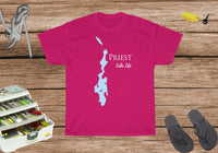 Priest Lake Life Heavy Cotton Tee - Idaho Lake