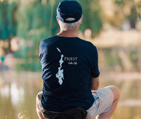 Priest Lake Life - Cotton Short Sleeved - FRONT & BACK PRINTED - Short Sleeved Cotton Tee - Idaho Lake