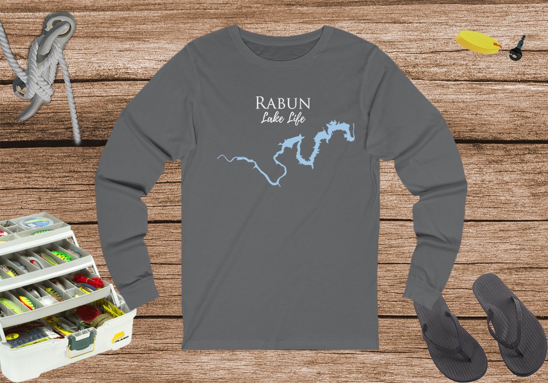 Rabun Lake Life Unisex Cotton Jersey Long Sleeve Tee - Georgia Lake