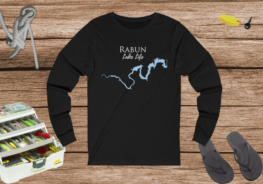 Rabun Lake Life Unisex Cotton Jersey Long Sleeve Tee - Georgia Lake