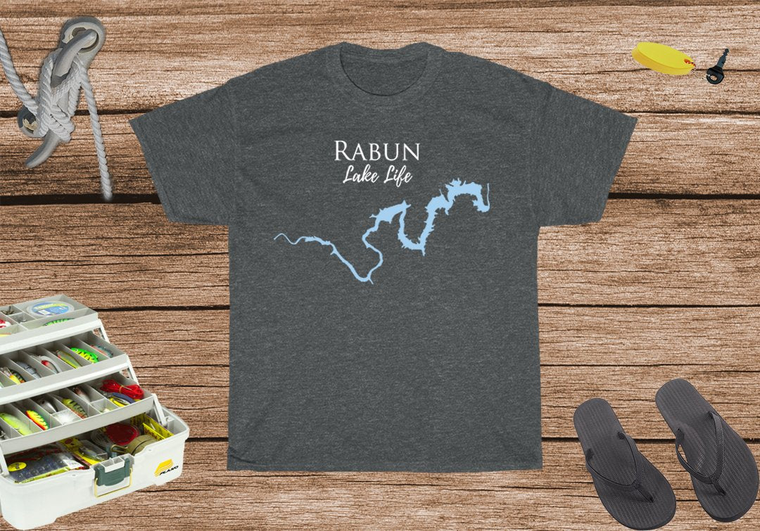 Rabun Lake Life Heavy Cotton Tee - Tennessee Lake