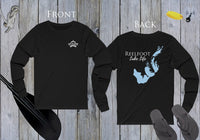 Reelfoot Lake Life - Front & Back Print - Unisex Jersey Long Sleeve Tee - Tennessee Lake