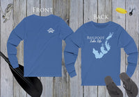 Reelfoot Lake Life - Front & Back Print - Unisex Jersey Long Sleeve Tee - Tennessee Lake