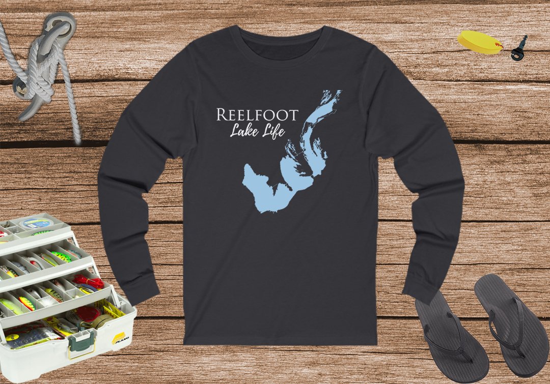 Reelfoot Lake Life - Unisex Jersey Long Sleeve Tee - Tennessee Lake